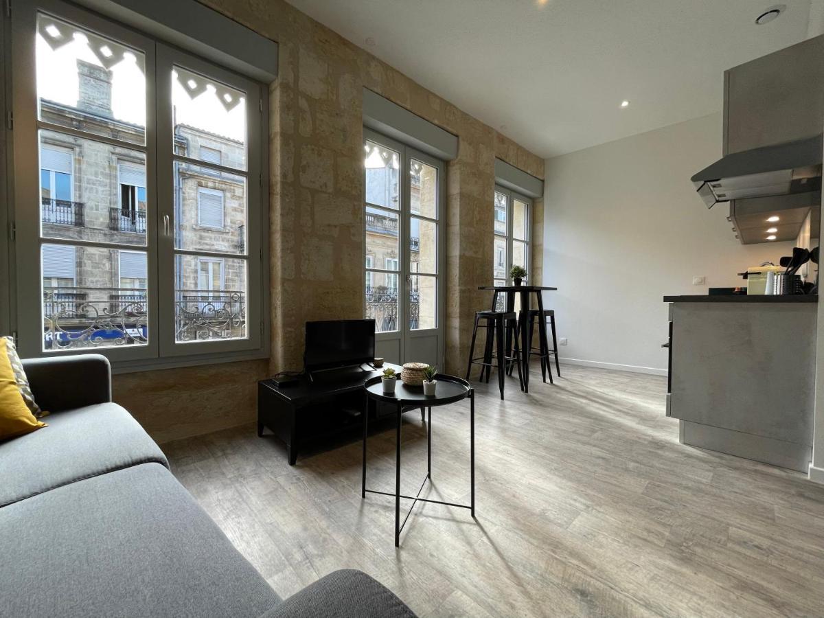 Magnifique Appartement Pour 2 Avec Climatisation Et Belle Pierre Bordelaise Bordeaux Exterior foto