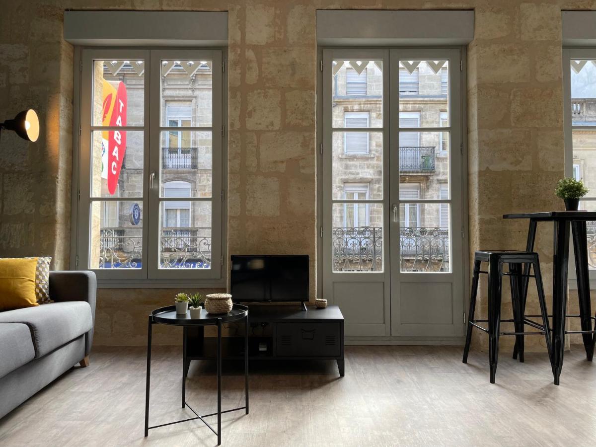 Magnifique Appartement Pour 2 Avec Climatisation Et Belle Pierre Bordelaise Bordeaux Exterior foto