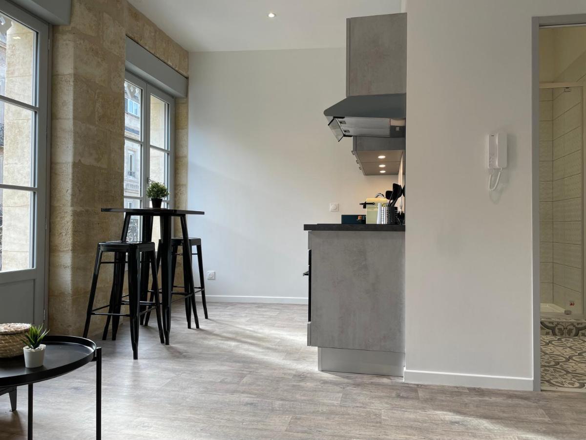 Magnifique Appartement Pour 2 Avec Climatisation Et Belle Pierre Bordelaise Bordeaux Exterior foto