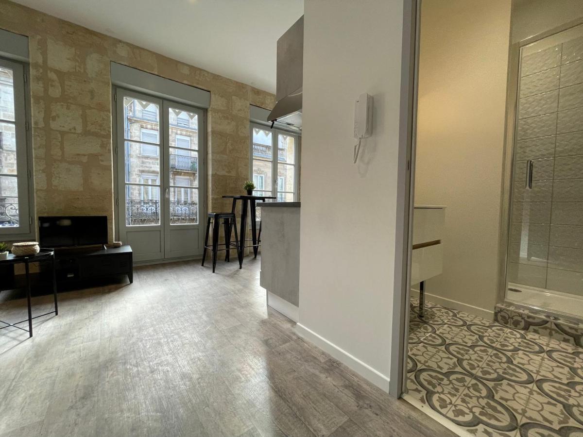 Magnifique Appartement Pour 2 Avec Climatisation Et Belle Pierre Bordelaise Bordeaux Exterior foto