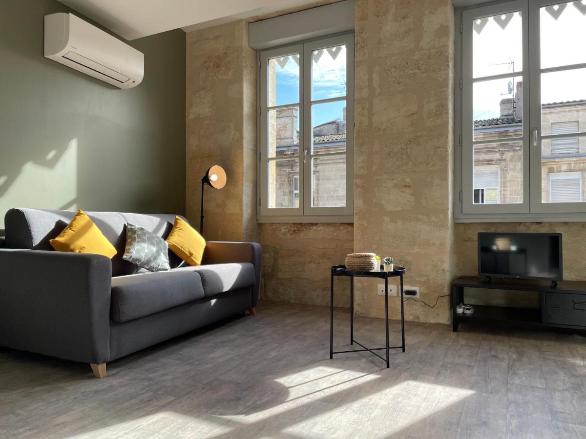 Magnifique Appartement Pour 2 Avec Climatisation Et Belle Pierre Bordelaise Bordeaux Exterior foto